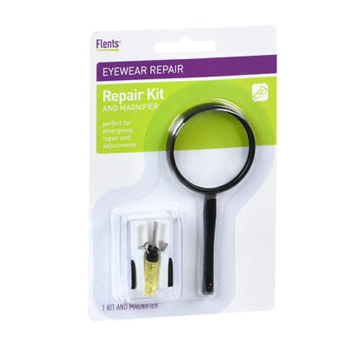 Flents Eyeglass Repair Kit and Magnifier - 1 Each