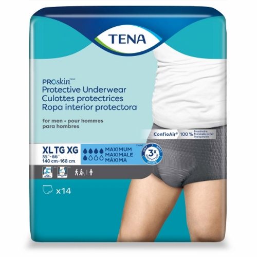 Male Adult Absorbent Underwear Count of 56 By Tena, Shop Male Adult  Absorbent Underwear Count of 56 By Tena Online