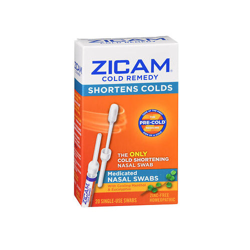 Zicam, Zicam Cold Remedy Nasal Swabs, 20 Each Shop Zicam, Zicam Cold