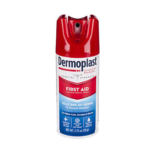 Dermoplast Antibacterial Spray, First Aid, Hospital Strength - 2.75 oz