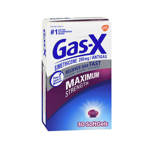 Gas-x, Gas-x Softgels Maximum Strength, 30 Softgels 