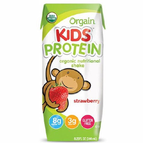 Orgain Kids 8g Protein Organic Nutritional Shake, Vanilla (8.25 fl