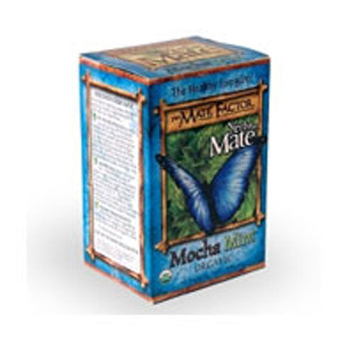 The Mate Factor Organic Yerba Mate Mocha Mint Energizing Herb Tea