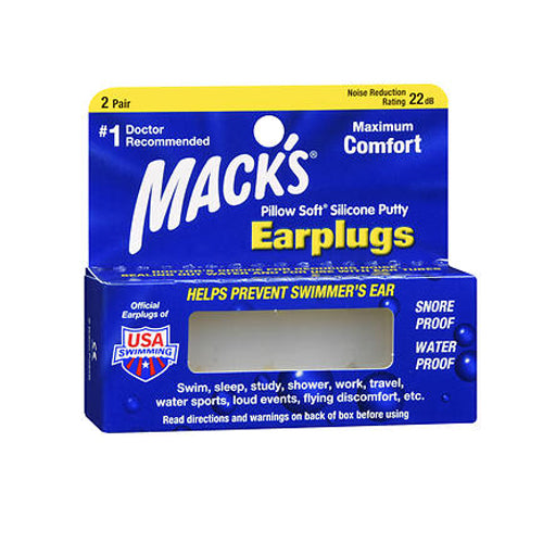 Pillow Soft® Silicone Putty Ear Plugs - Mack's Ear Plugs