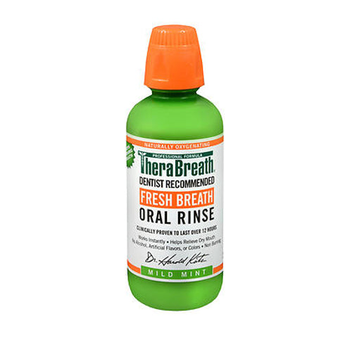 Therabreath Fresh Breath Oral Rinse Mild 16 oz By Therabreath