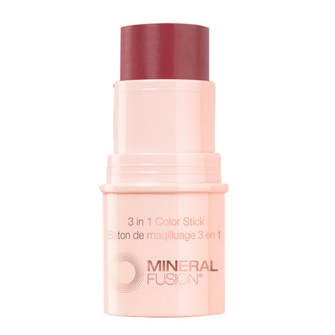 3-In-1 Berry Glow Sheer Color Stick 0.18 Oz by Mineral Fusion