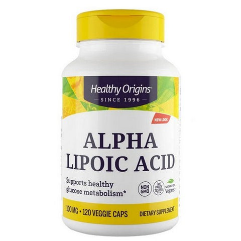 Healthy Origins, Alpha Lipoic Acid, 100MG, 120 Caps