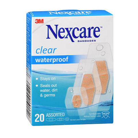 Nexcare, Nexcare Waterproof Clear Bandages, Box Of 20