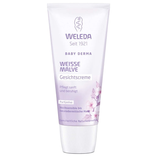 Weleda baby white fashion mallow face cream