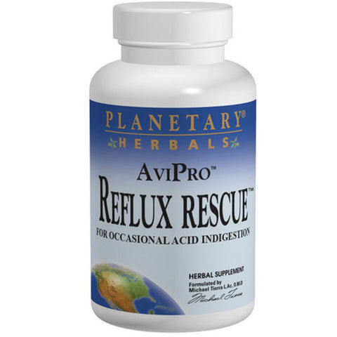 Planetary Herbals, AviPro Reflux Rescue, 60 Tabs