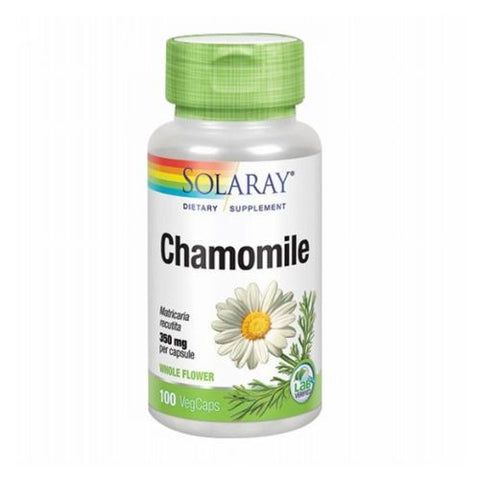 Solaray, Chamomile, 350 mg, 100 Caps