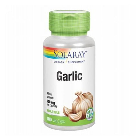 Solaray, Garlic, 500 mg, 100 Caps