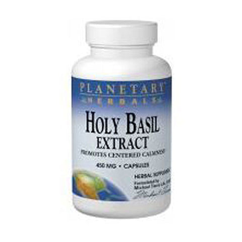 Planetary Herbals, Holy Basil Extract, 450 MG, 180 Cap