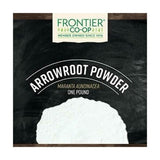 Frontier Coop, Arrowroot Powder, 16 Oz
