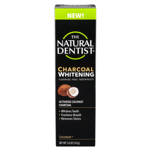Natural Dentist, Charcoal Whitening Toothpaste, 5  Oz