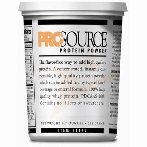 Prosource, Protein Supplement ProSource Unflavored 9.7 oz. Tub Powder, 9.7 Oz