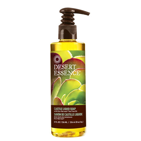 Desert Essence, Castile Liquid Soap, Tea Tree, 8 oz