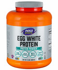 Now Sports Egg White Protein, Unflavored Powder - 5Lbs (2268g)