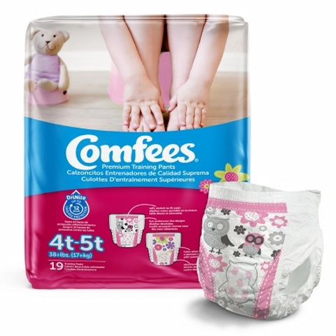 Comfees, Female Toddler Training Pants, Count of 19