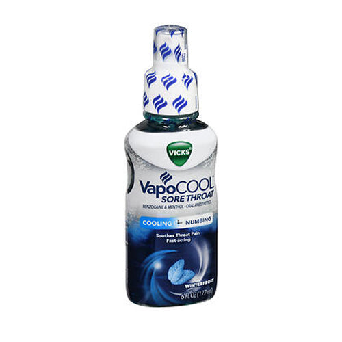 Buy Vicks VapoCool Sore Throat Spray Winterfrost 6 Oz By Vicks ...