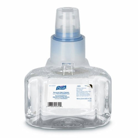Hand Sanitizer Purell  Advanced 700 mL Ethyl Alcohol Foaming Dispenser Refill Bottle Case of 3 by Gojo