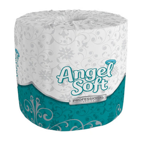 Georgia Pacific, Toilet Tissue Angel Soft  Ultra Professional Series White 2-Ply Standard Size Cored Roll 450 Sheets, 1 Roll