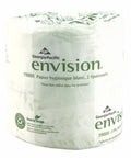 Toilet Tissue envision  White 2-Ply Standard Size Cored Roll 550 Sheets 4 X 4-1/20 Inch Case of 80 by Georgia Pacific