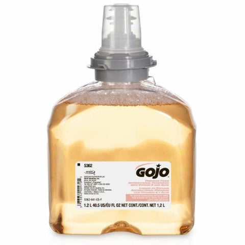 Gojo, Antibacterial Soap GOJO  Premium Foaming 1,200 mL Dispenser Refill Bottle Fresh Fruit Scent, 1200 Ml