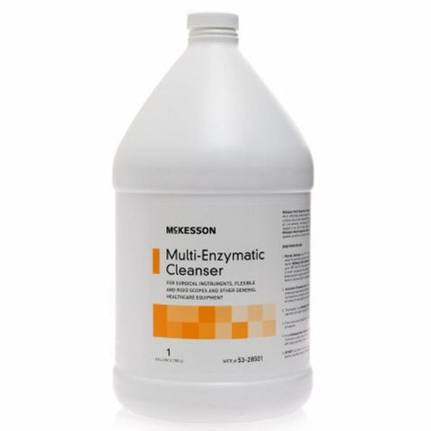 McKesson, Multi-Enzymatic Instrument Detergent McKesson Liquid 1 gal. Jug Eucalyptus Spearmint Scent, 1 Gallon