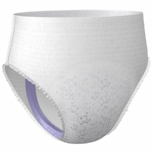 Female Adult Absorbent Underwear Always Discreet Pull On with Tear Away  Seams X-Large Disposable He Count of 15 By Always Discreet