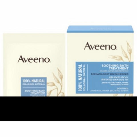 Aveeno, Bath Additive Unscented Powder, 1.5 Oz Box Of 8