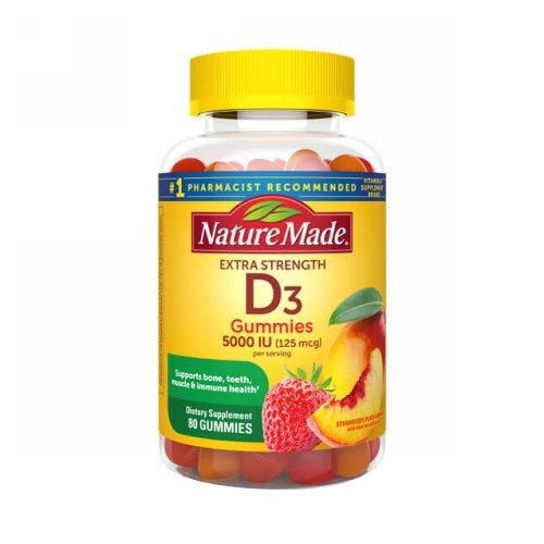 Nature Made, Vitamin D, 125 mcg, 5000 IU 80 Count | Shop Nature Made ...