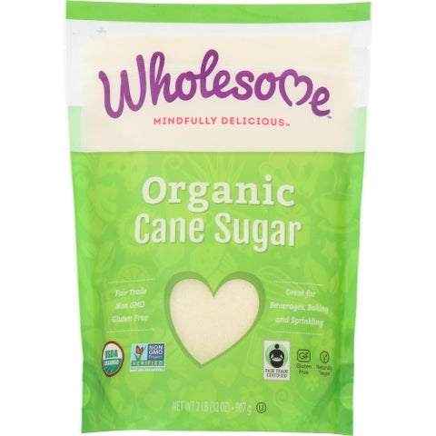 Organic Cane Sugar 16 Oz by Wholesome