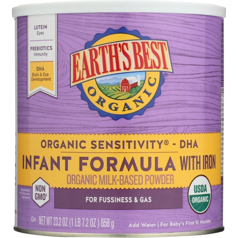 Baby Formula Sensitivity W Iro 21 Oz by Earth's Best