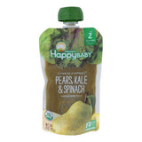 Clearly Crafted Apples Kale And Avocados Stage-2 4 Oz by Happy Baby Food