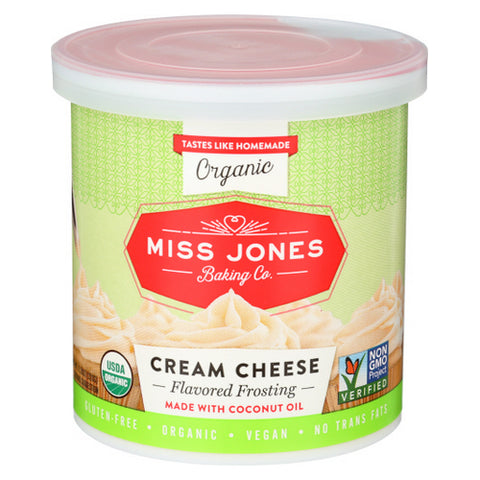 Organic Cream Cheese 11.29 Oz by Miss Jones Baking Co