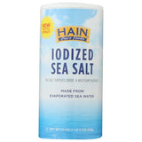 Salt Iodized 21 Oz by Hain Pure Foods