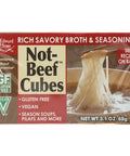 Bouillon Cube Gf Not Beef 3.1 Oz by Edward & Sons