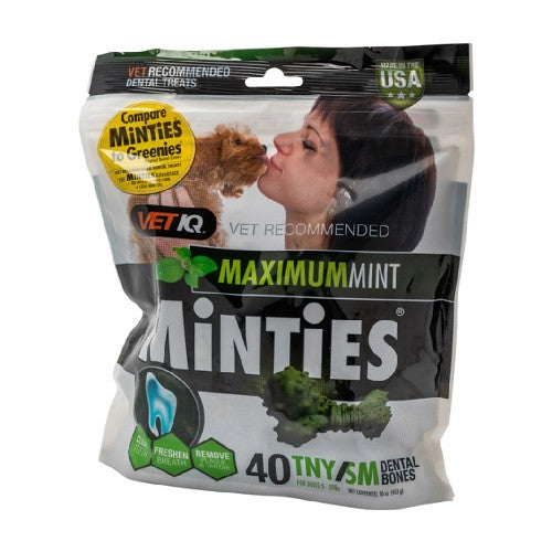 Minties dental outlet dog treats