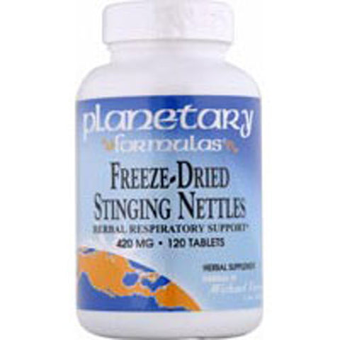 Planetary Herbals, Freeze Dried Stinging Nettles, 60 Tabs