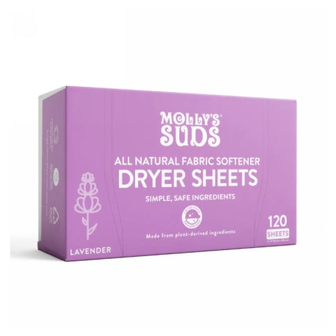 Dryer Sheets Lavender 120 Loads by Molly's Suds