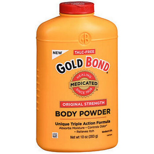 Gold Bond, Gold Bond Medicated Body Powder Original Strength, 10 Oz ...