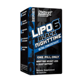 LIPO-6 Black Nighttime Ultra Concentrate 30 Capsules by Nutrex Research