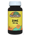 Zinc Gluconate 100 Tabs by Nature's Blend