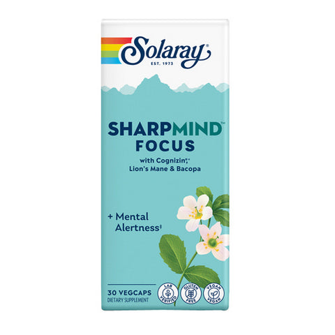 Solaray, SharpMind Focus, 30 Count