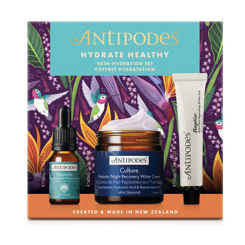 All natural vegan hydration set for wellness