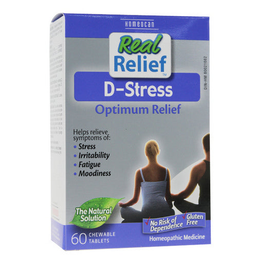 Homeocan, Real Relief D-Stress Tablets, 60 Tabs | Shop Homeocan, Real ...