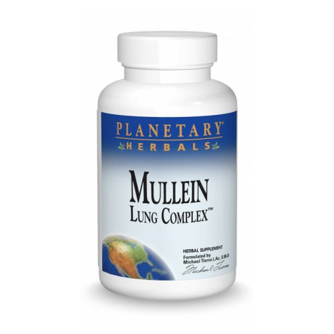 Planetary Herbals, Mullein Lung Complex, 180 Tabs