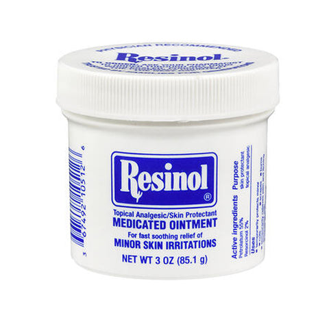Resinol, Resinol Topical Analgesic/Skin Protectant Medicated Ointment, 3.5 Oz