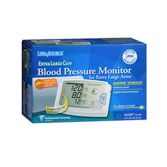 Life Source Blood Pressure Monitor with Accu Fit Extra Large Cuff, 1